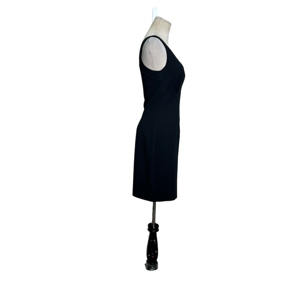 Trina Turk black one shoulder sheath mini cocktail dress size 0 - Picture 14 of 16
